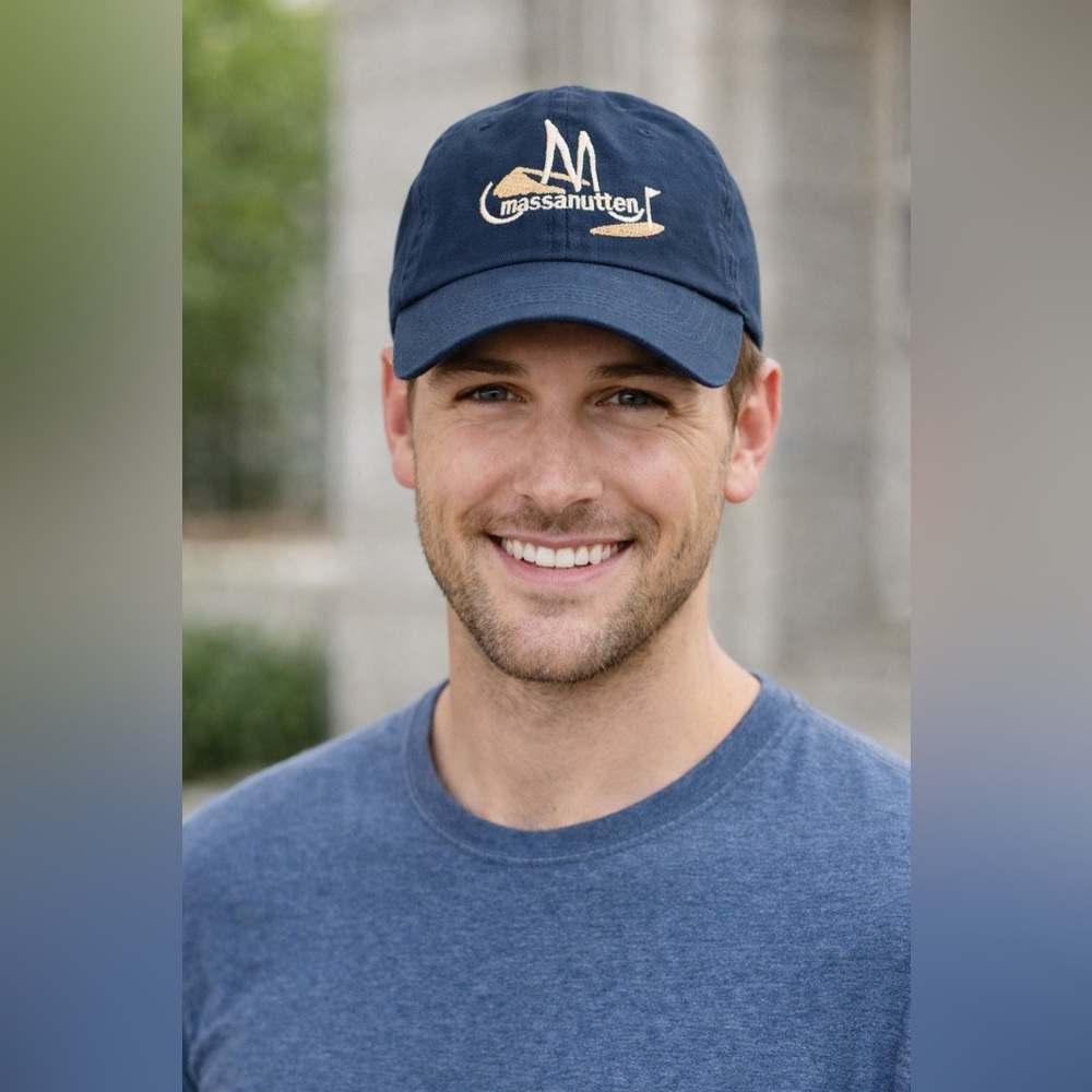 Men’s Navy Blue Massanutten Adjustable Cap